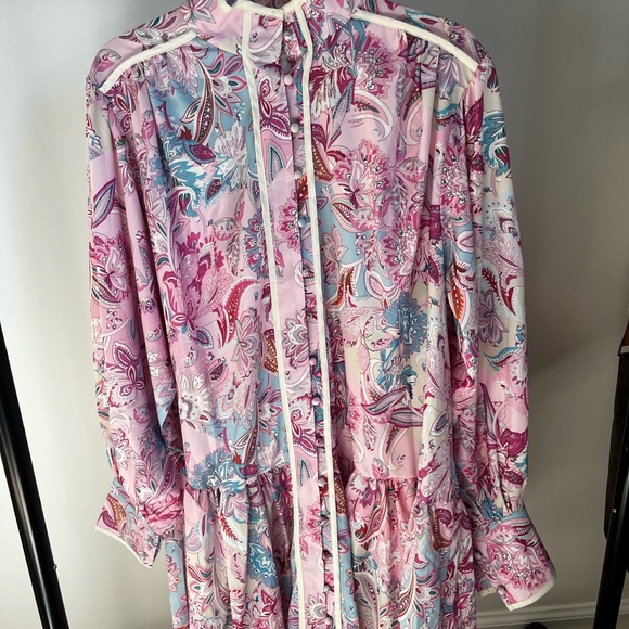 NWT Daria MacPhee Floral and Paisley A-line Dress Zimmerman Lookalike - Picture 7 of 9